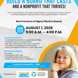 Best Practices of Highly Effective Boards Workshop